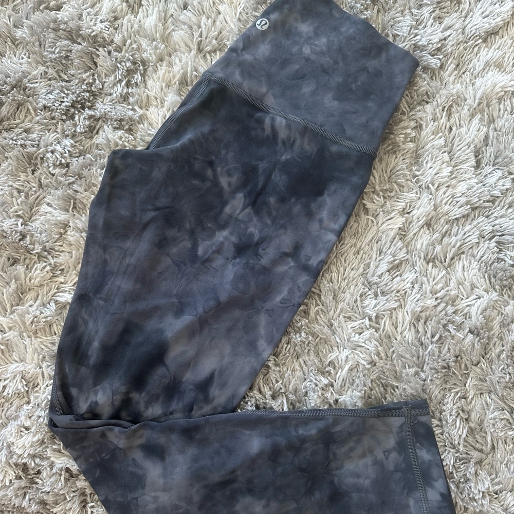 Lululemon align diamond gray dye, 25”